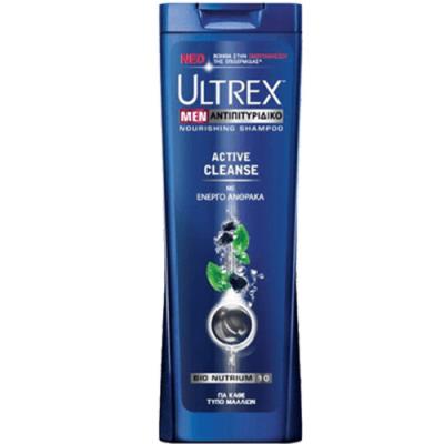 Ultrex Σαμπουάν active clean 360ml